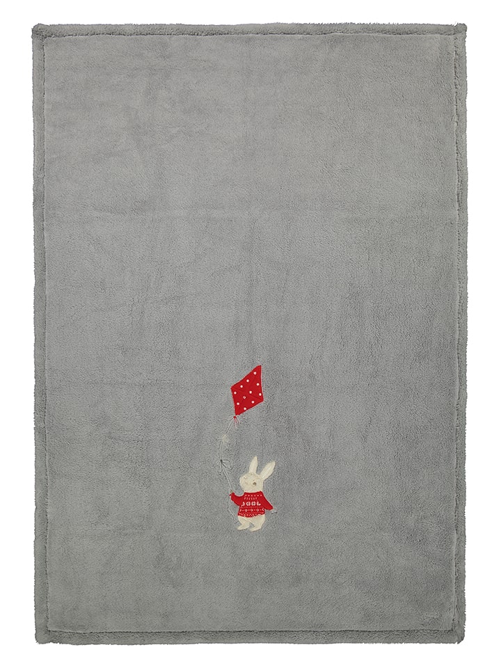 maryplaid Koc w kolorze szarym rozmiar: 105x150 cm