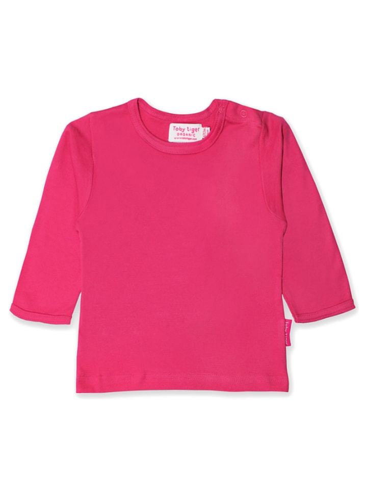 Toby Tiger Koszulka w kolorze różowym rozmiar: 122