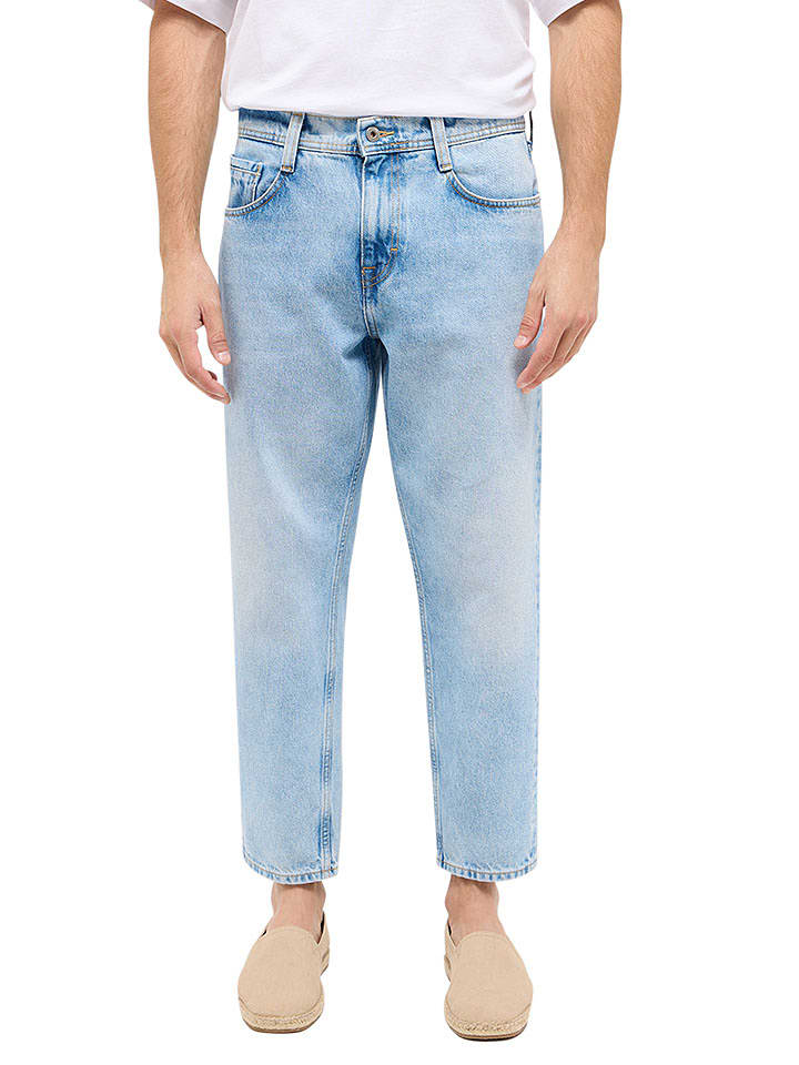 Mustang Dżinsy "Denver" - Tapered fit - w kolorze błękitnym rozmiar: W32/L30