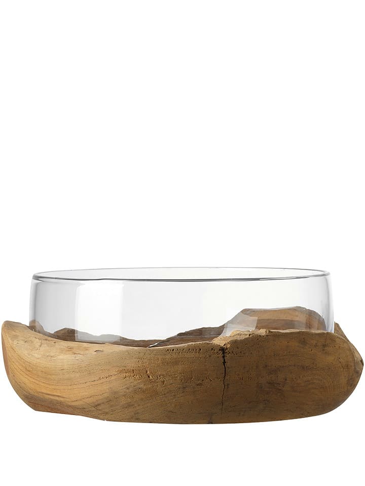 LEONARDO Miska dekoracyjna w kolorze jasnobrązowym - Ø 28 cm rozmiar: onesize