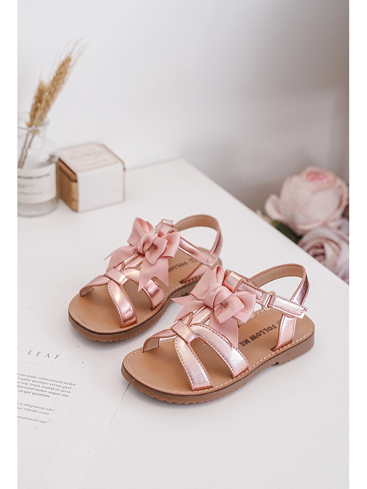 Rock & Joy Sandały w kolorze jasnoróżowym rozmiar: 23