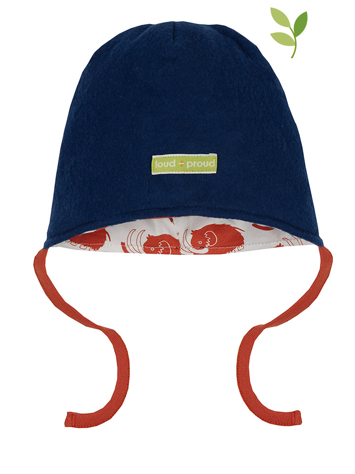 loud + proud Czapka w kolorze niebieskim rozmiar: 74/80