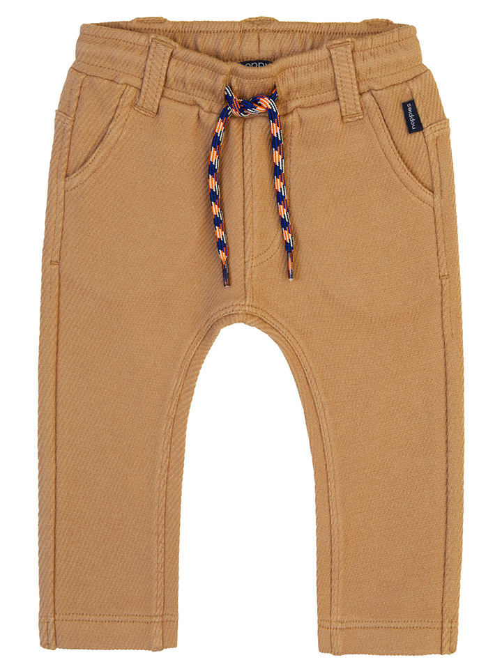 Noppies Spodnie dresowe "Groix" w kolorze jasnobrązowym rozmiar: 68