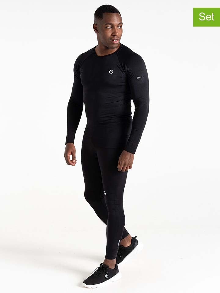 Dare 2b 2-częściowy zestaw funkcyjny "In The Zone III" w kolorze czarnym rozmiar: L