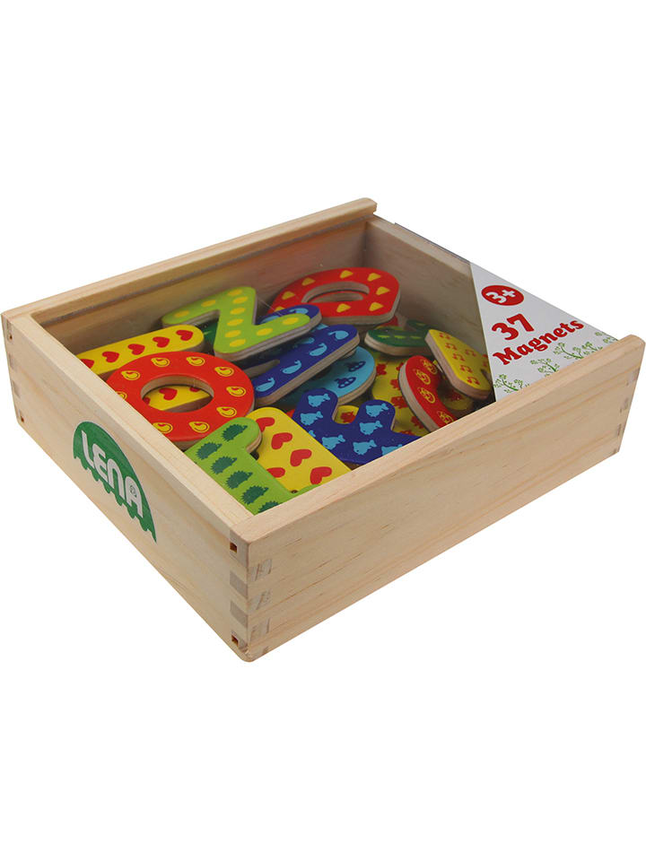 LENA Magnetyczne cyferki (37 szt.) - 3+ rozmiar: onesize