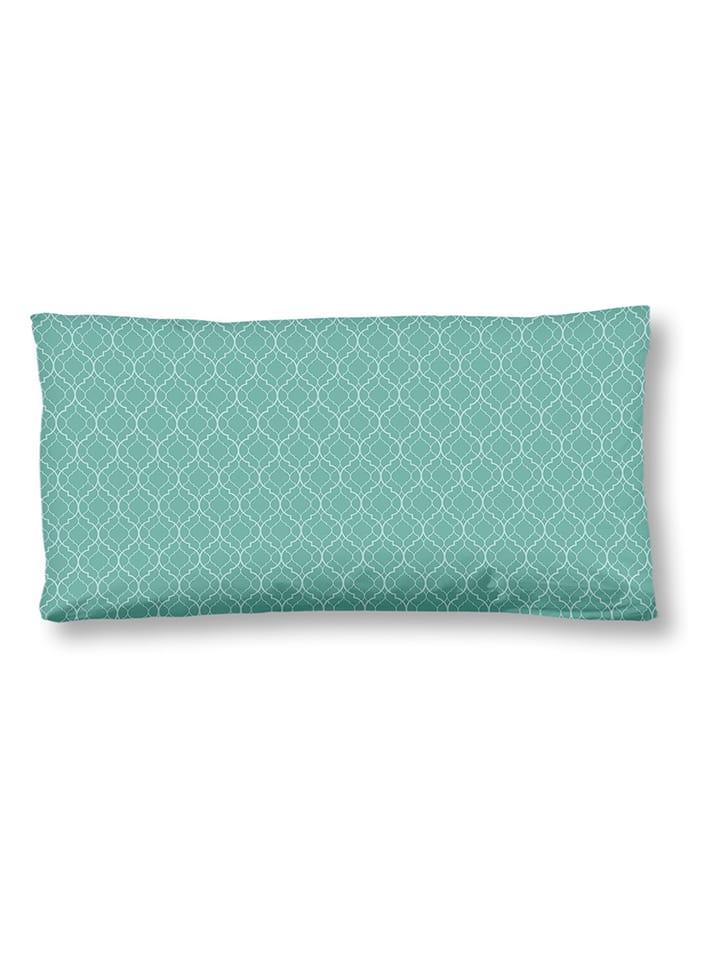 Hip Satynowa poszewka "Elidsa" w kolorze miętowym na poduszkę rozmiar: 40x80 cm