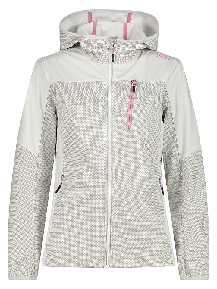 cmp Kurtka softshellowa w kolorze beżowym rozmiar: 38