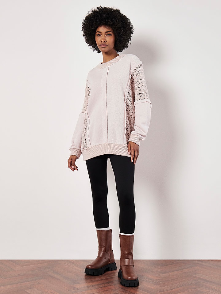 Apricot Sweter w kolorze jasnoróżowym rozmiar: XL