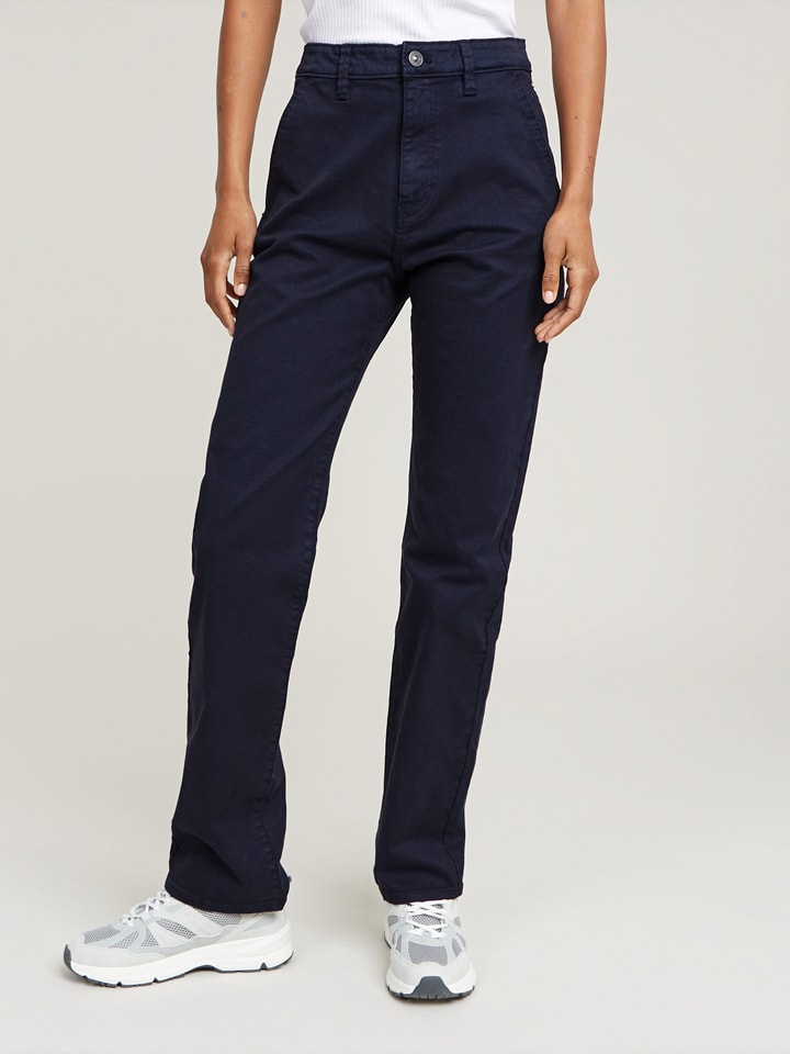 G-Star Spodnie chino w kolorze granatowym rozmiar: W27/L32