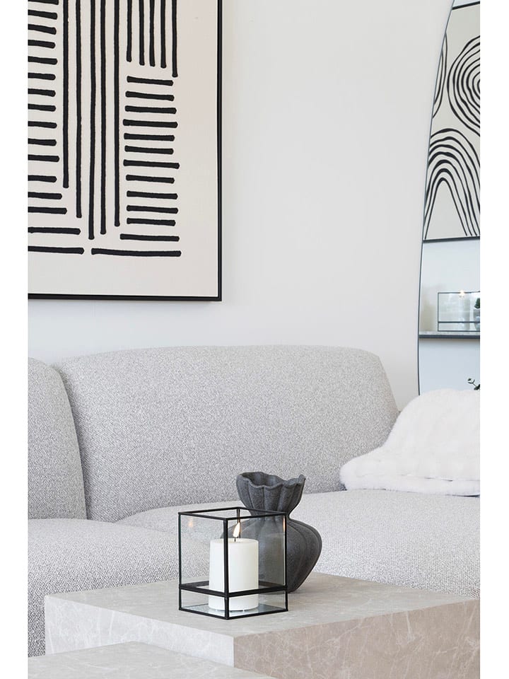 House Nordic Wazon w kolorze czarnym - wys. 19,4 x Ø 17 cm rozmiar: onesize