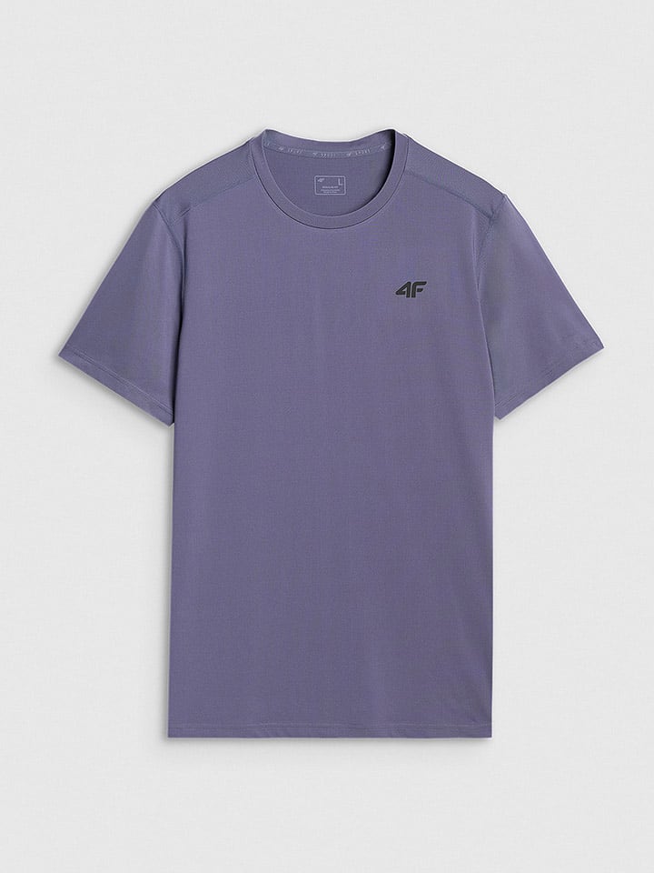 4F Koszulka sportowa w kolorze szarym rozmiar: S