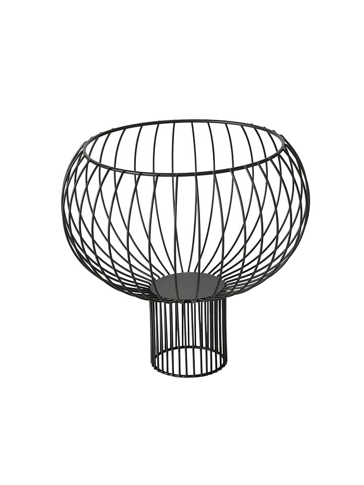 Boltze Miska dekoracyjna "Simone" w kolorze czarnym - 23,5 cm rozmiar: onesize