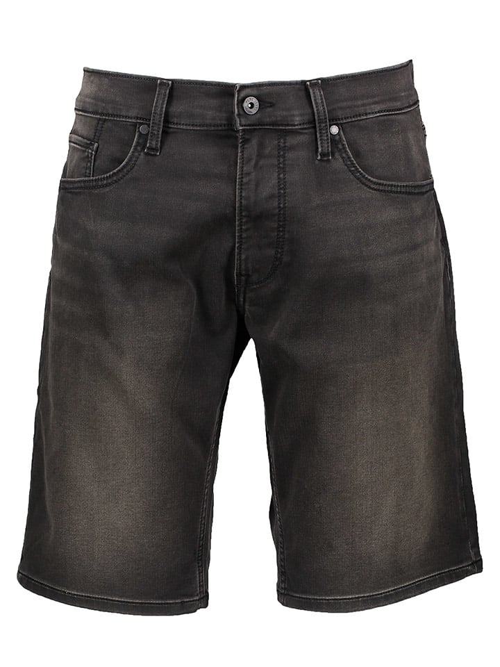 Pepe Jeans Bermudy dżinsowe w kolorze antracytowym rozmiar: W36