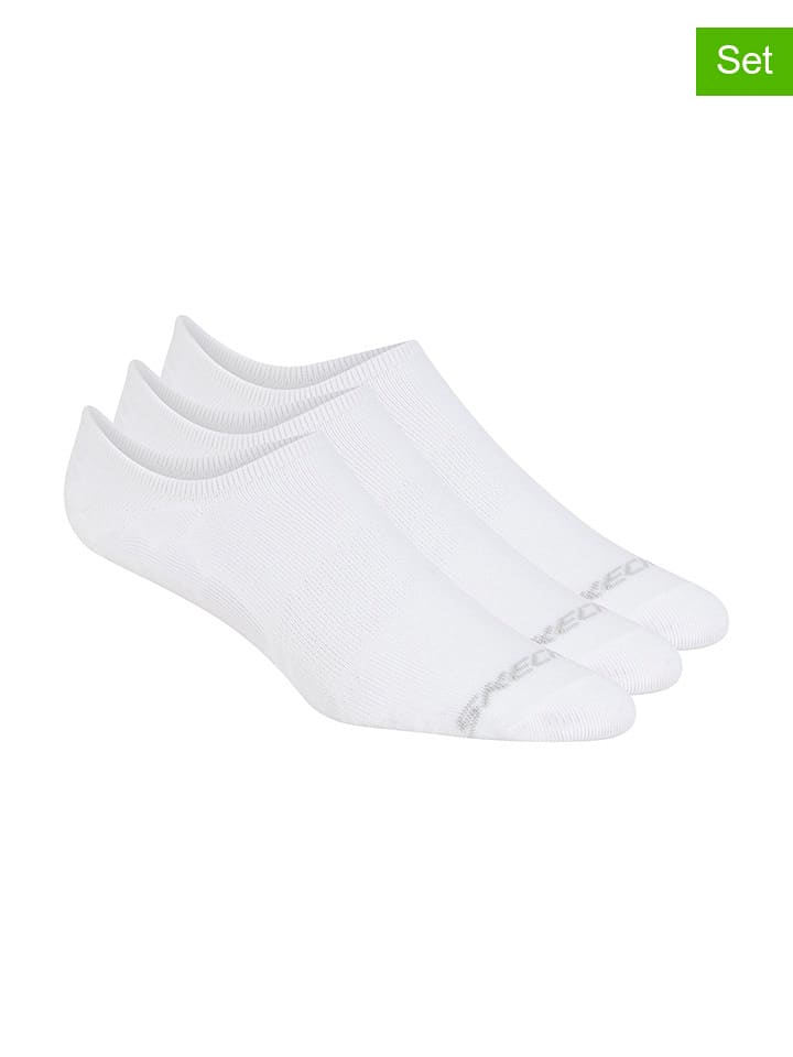 Skechers Skarpety (3 pary) w kolorze białym rozmiar: 43-46