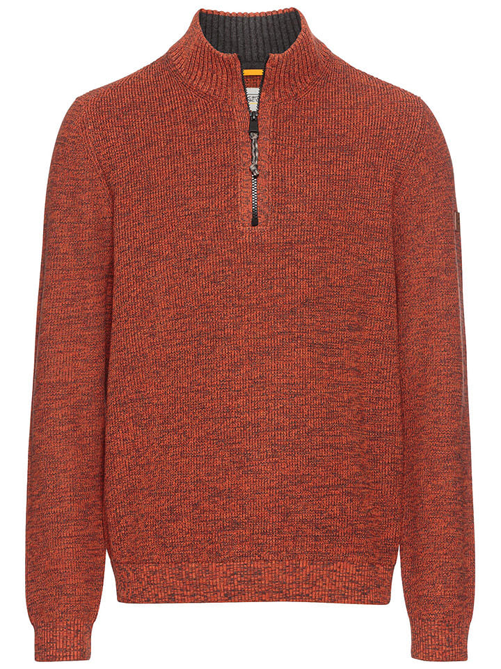 Camel Active Sweter w kolorze czerwonobrązowym rozmiar: 3XL