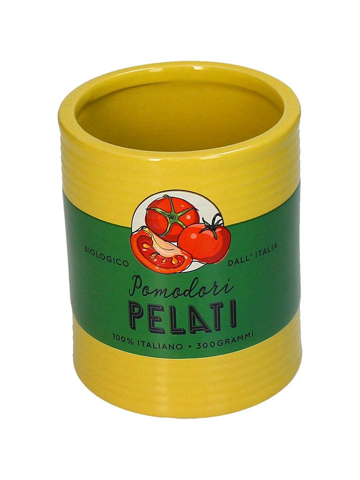 Kersten Doniczka "Pomodori" w kolorze żółto-zielonym - wys. 13 x Ø 11 cm rozmiar: onesize