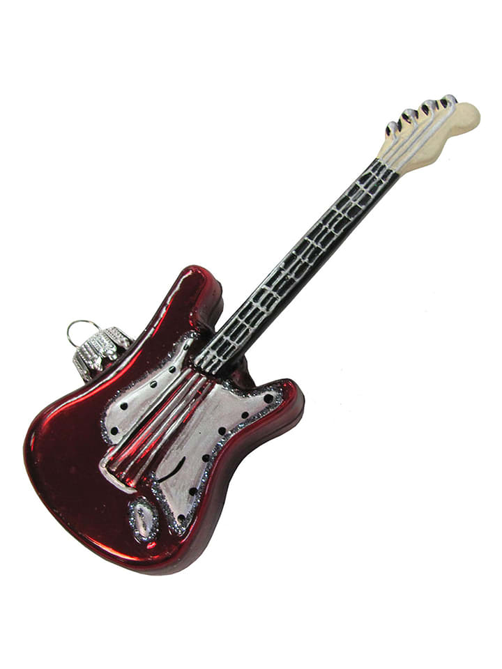 Krebs Glas Lauscha Ozdoba choinkowa w kolorze czerwonym - dł. 11 cm rozmiar: onesize