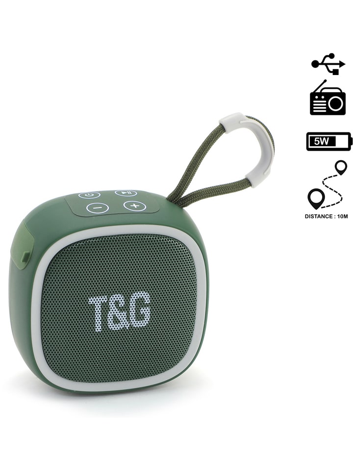 SWEET ACCESS Mini głośnik Bluetooth w kolorze zielonym rozmiar: onesize