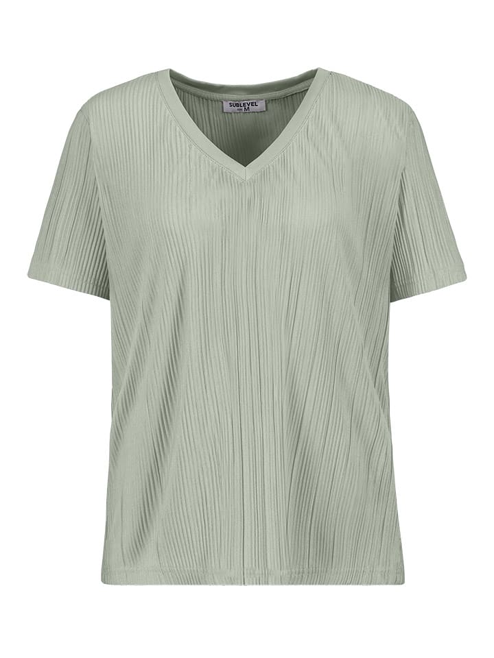 Sublevel Koszulka w kolorze miętowym rozmiar: S