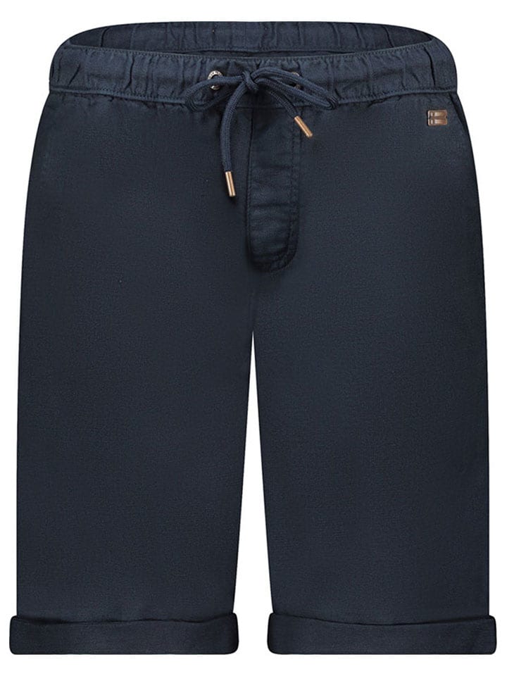 Geographical Norway Bermudy "Ponge" w kolorze granatowym rozmiar: S