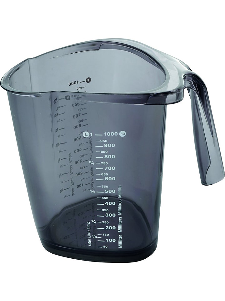 Dr. Oetker Kubek w kolorze szarym z miarką - 1 l rozmiar: onesize