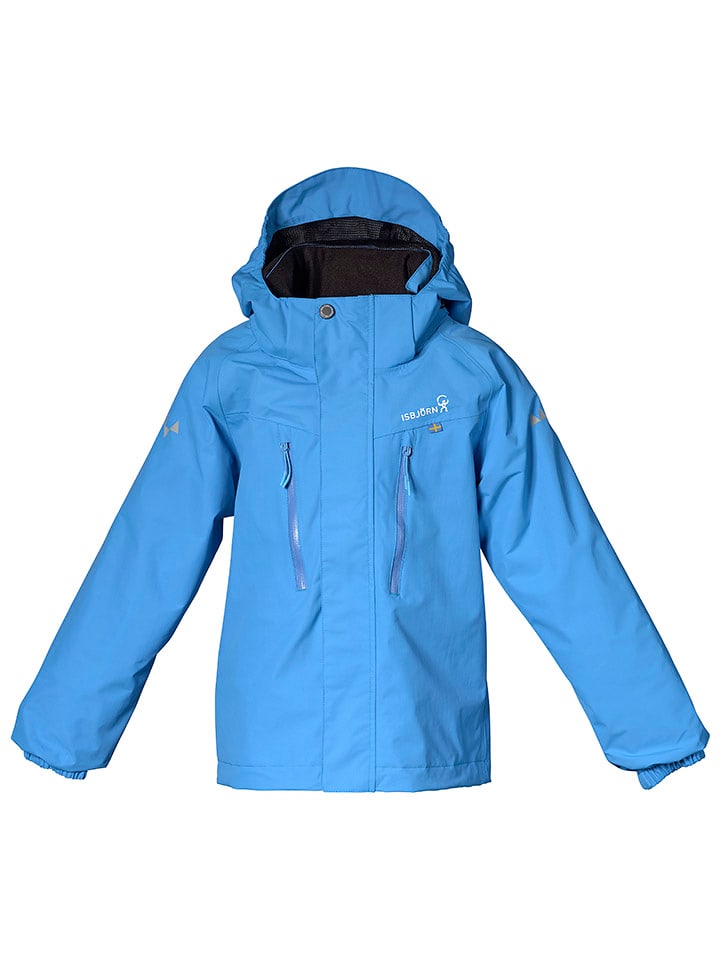 Isbjörn Kurtka przeciwdeszczowa "Storm" w kolorze niebieskim rozmiar: 86/92