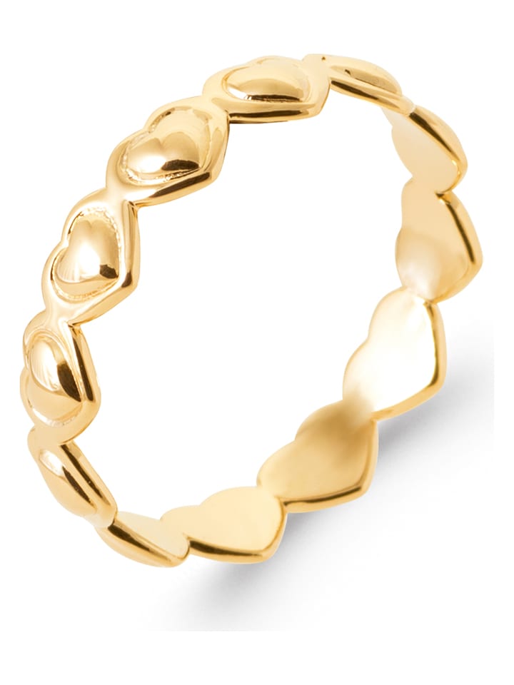 L'Atélier Précieux Pozłacany pierścionek rozmiar: 52