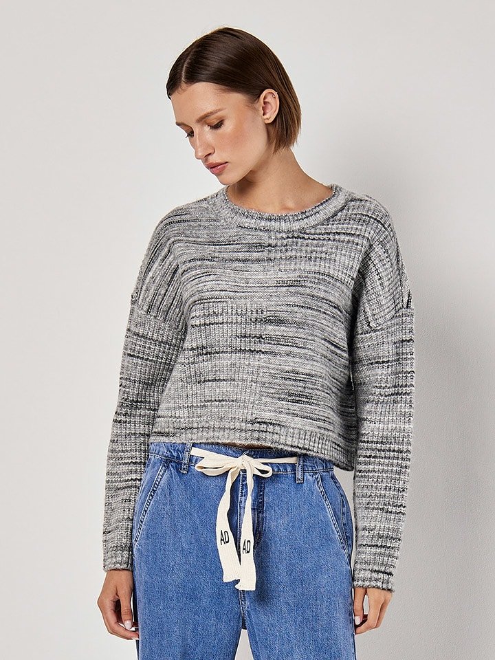 Apricot Sweter w kolorze szarym rozmiar: XL