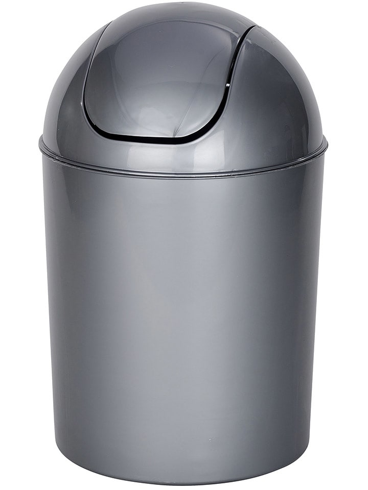 Wenko Kosz w kolorze szarym na śmieci - 6 l rozmiar: onesize