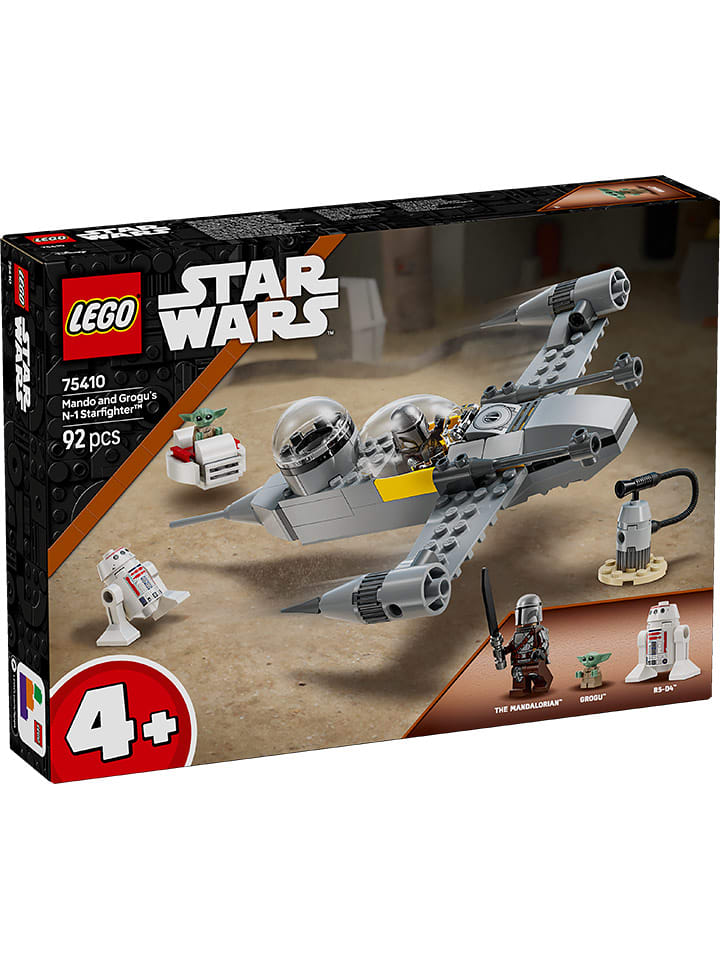 LEGO LEGO® Star Wars™ Mandos and Grogus N-1 Starfighter™ - 4+ rozmiar: onesize