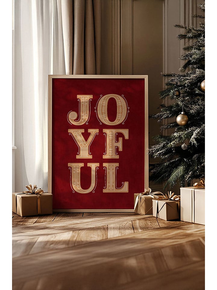 ABERTO DESIGN Druk artystyczny w ramce rozmiar: 33x48 cm