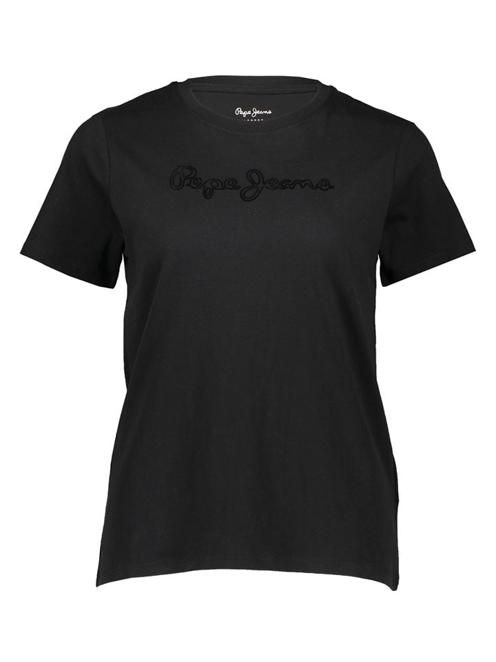 Pepe Jeans Koszulka w kolorze czarnym rozmiar: XS