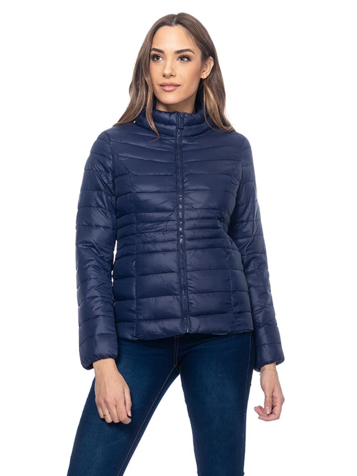 Tantra Kurtka pikowana w kolorze granatowym rozmiar: XL