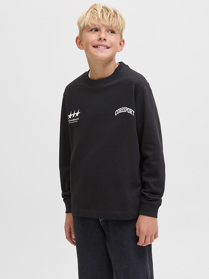 JACK & JONES Junior Bluza "Signal" w kolorze czarnym rozmiar: 176
