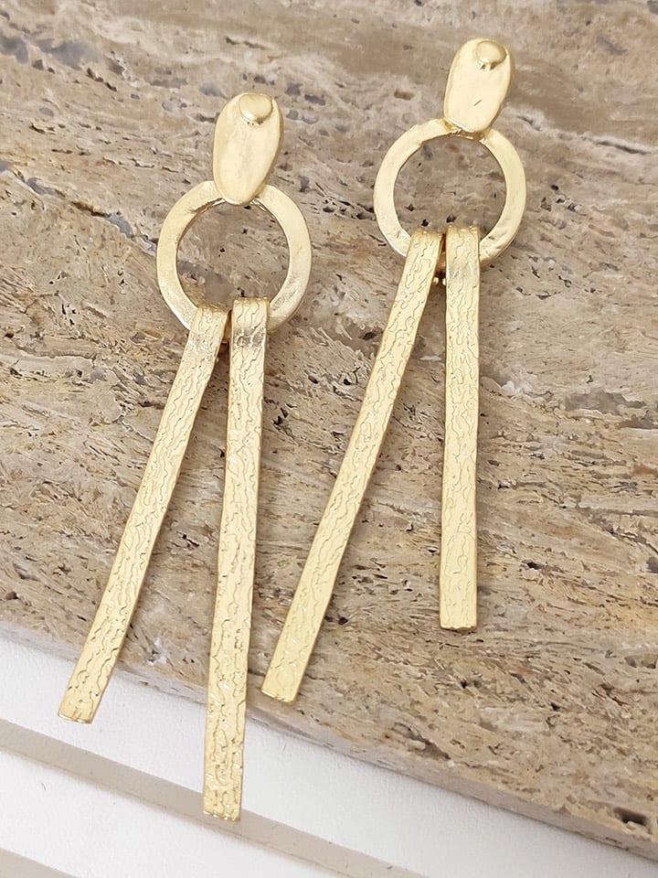 Nakkash Pozłacane kolczyki-wkrętki rozmiar: onesize