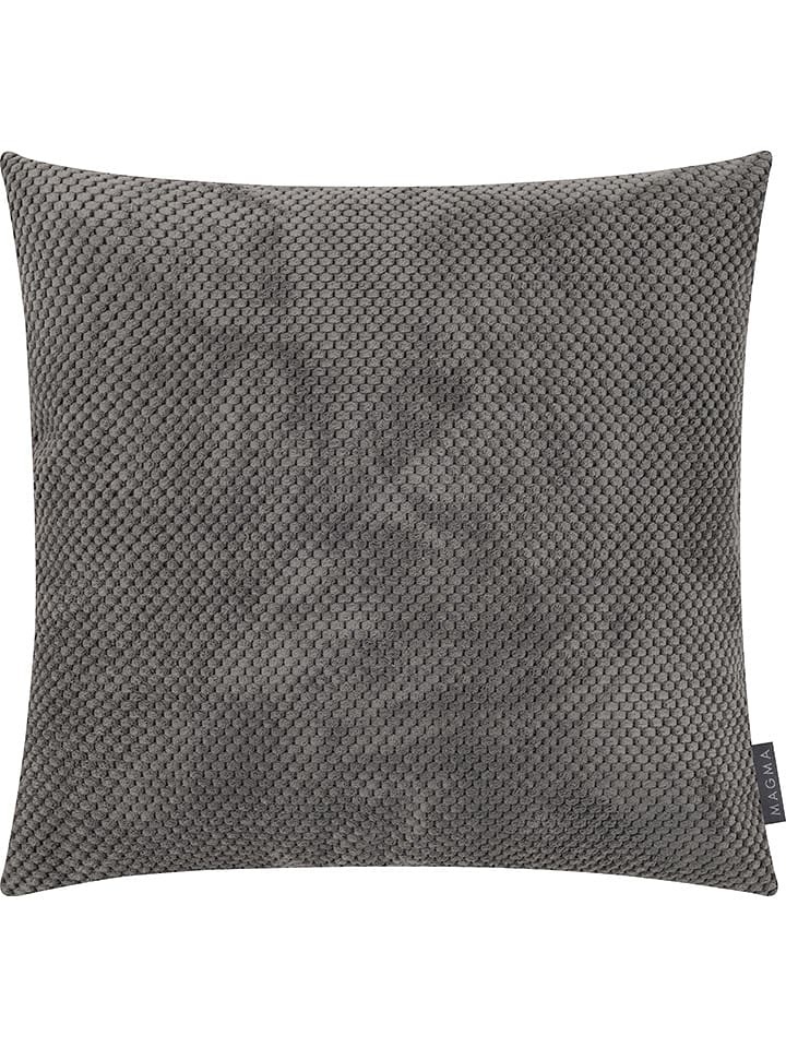 Magma Heimtex Poszewka "Comodo" w kolorze szarym na poduszkę - 50 x 50 cm rozmiar: onesize