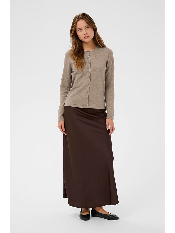 SAINT TROPEZ Kardigan w kolorze beżowym rozmiar: XL