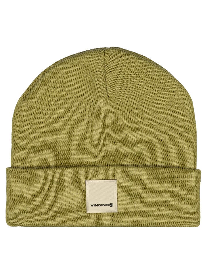 Vingino Czapka "Vicco" w kolorze khaki rozmiar: 122-140