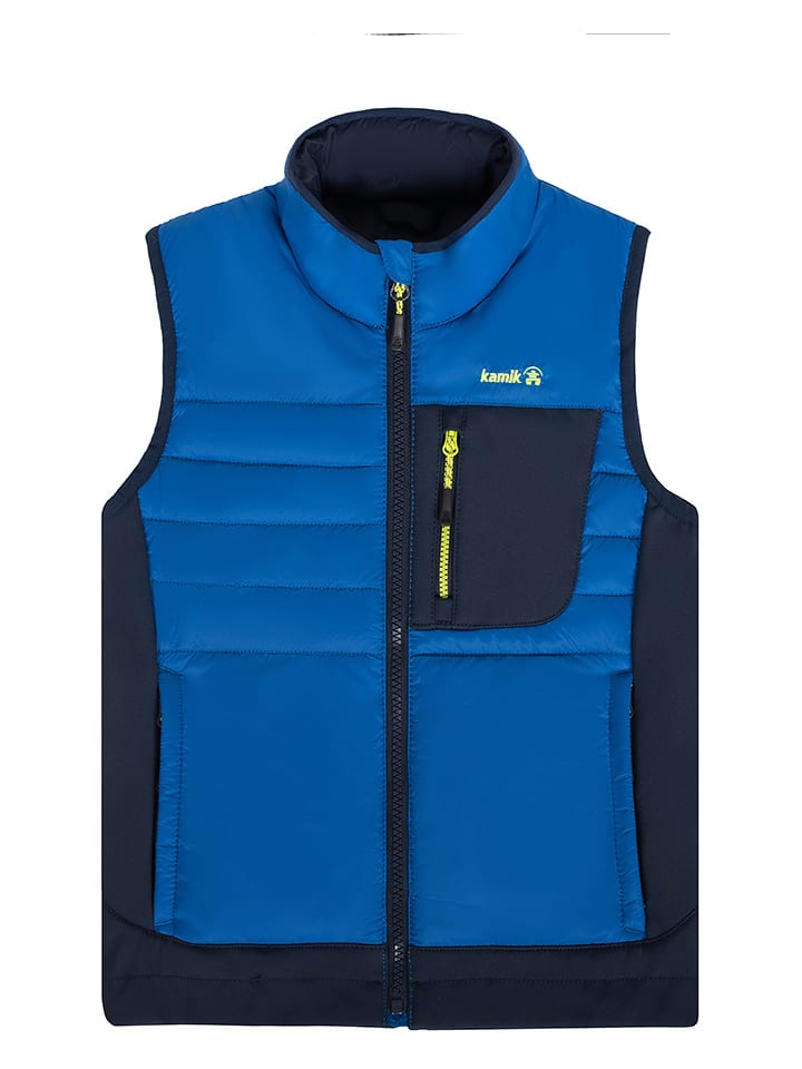 Kamik Kamizelka softshellowa "Hollis" w kolorze niebiesko-granatowym rozmiar: 116