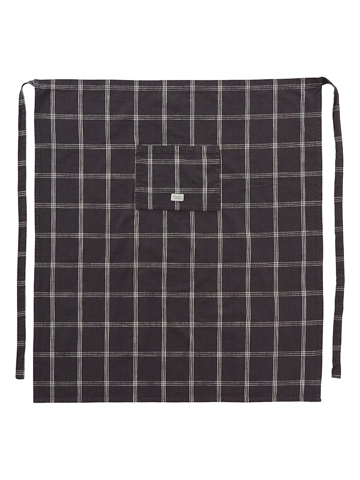 OYOY living design Fartuch "Gobi Chef" w kolorze antracytowym - 84 x 92 cm rozmiar: onesize