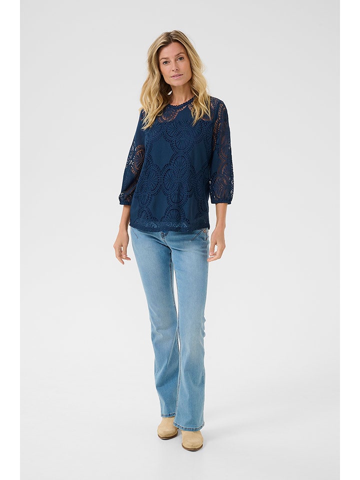 Cream Bluzka w kolorze granatowym rozmiar: 38