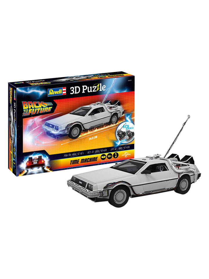 Revell 157-częściowe puzzle 3D "Time Machine - Back to the Future" - 10+ rozmiar: onesize