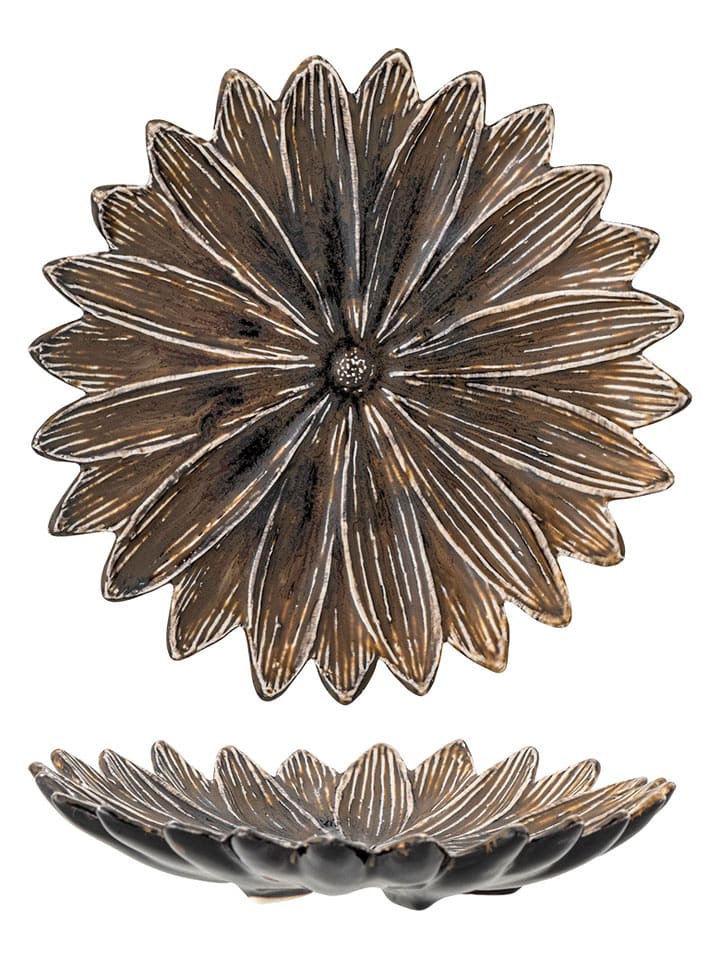 Bloomingville Miska dekoracyjna w kolorze brązowym - Ø 17,5 cm rozmiar: onesize