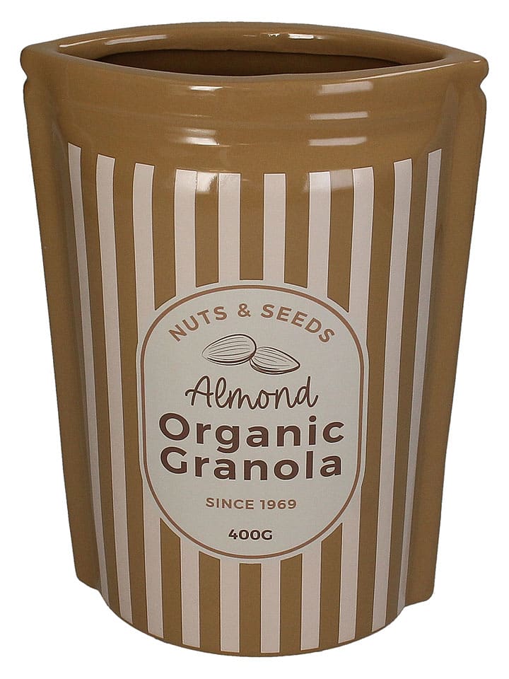 Kersten Wazon "Granola" w kolorze jasnobrązowym - 16 x 22,5 x 9 cm rozmiar: onesize
