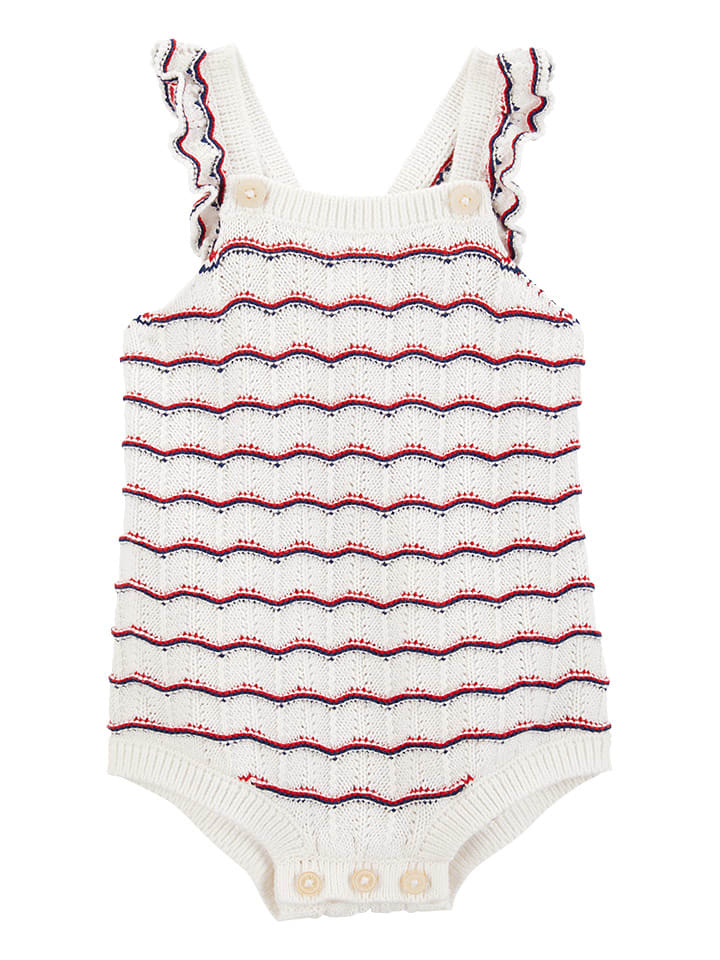 OshKosh Body w kolorze kremowym rozmiar: 86/92