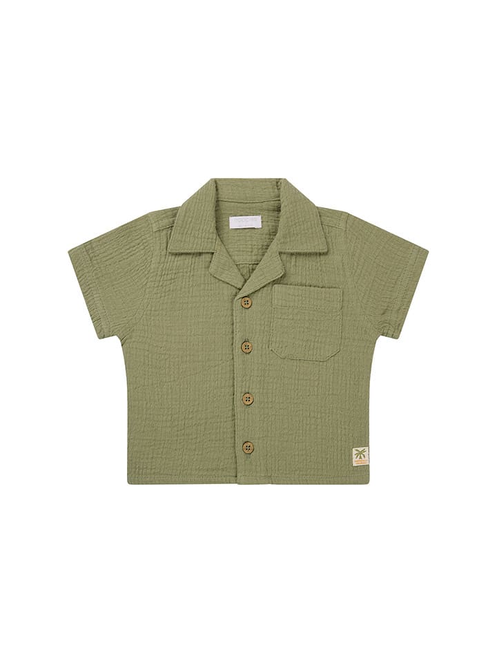 Noppies Koszula "Orizaba" w kolorze khaki rozmiar: 86