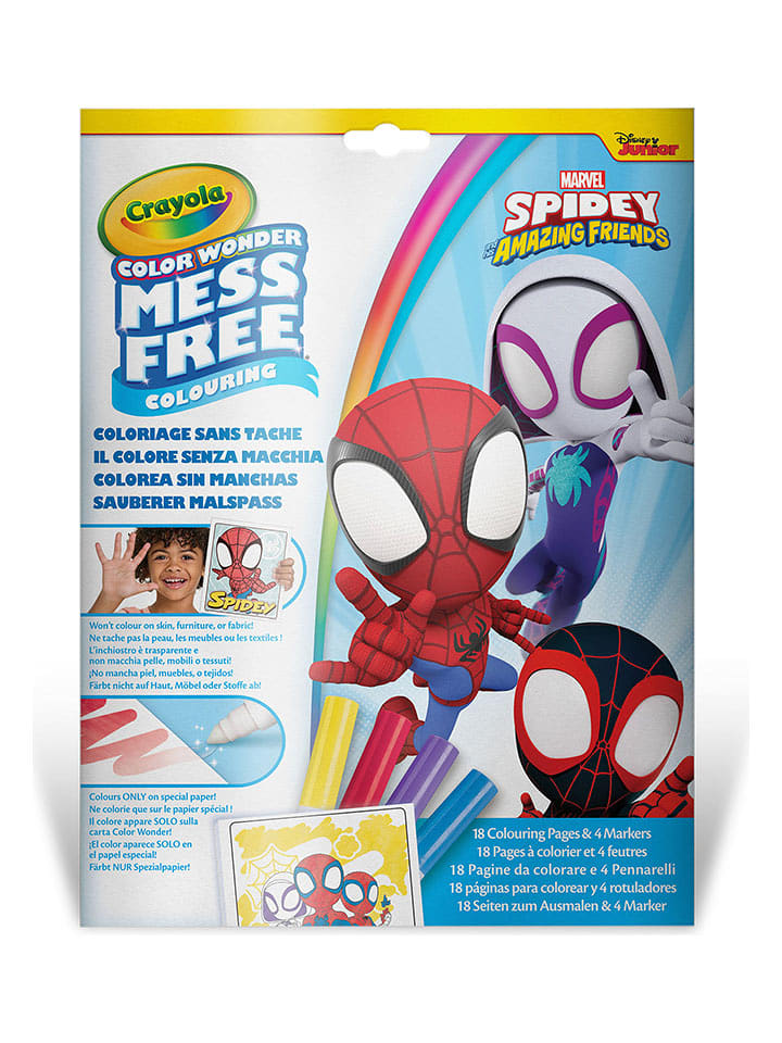 Crayola Zestaw kreatywny "Color Wonder Spidey Marvel" - 3+ rozmiar: onesize