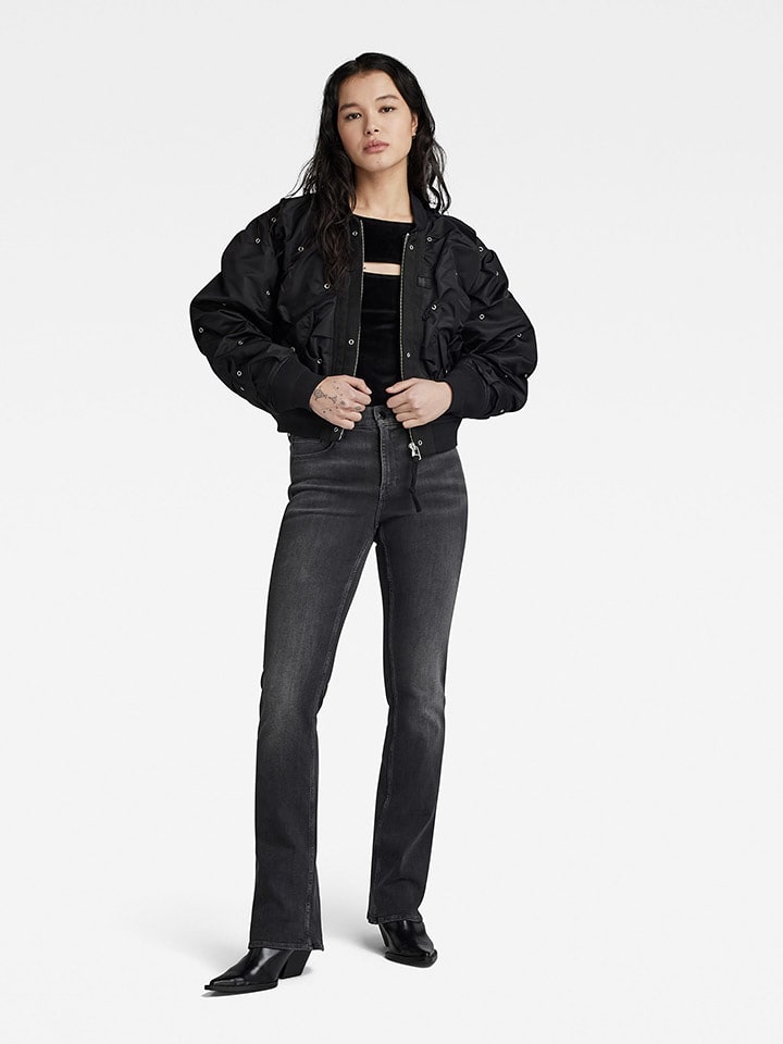 G-Star Dżinsy - Slim fit - w kolorze antracytowym rozmiar: W24/L30