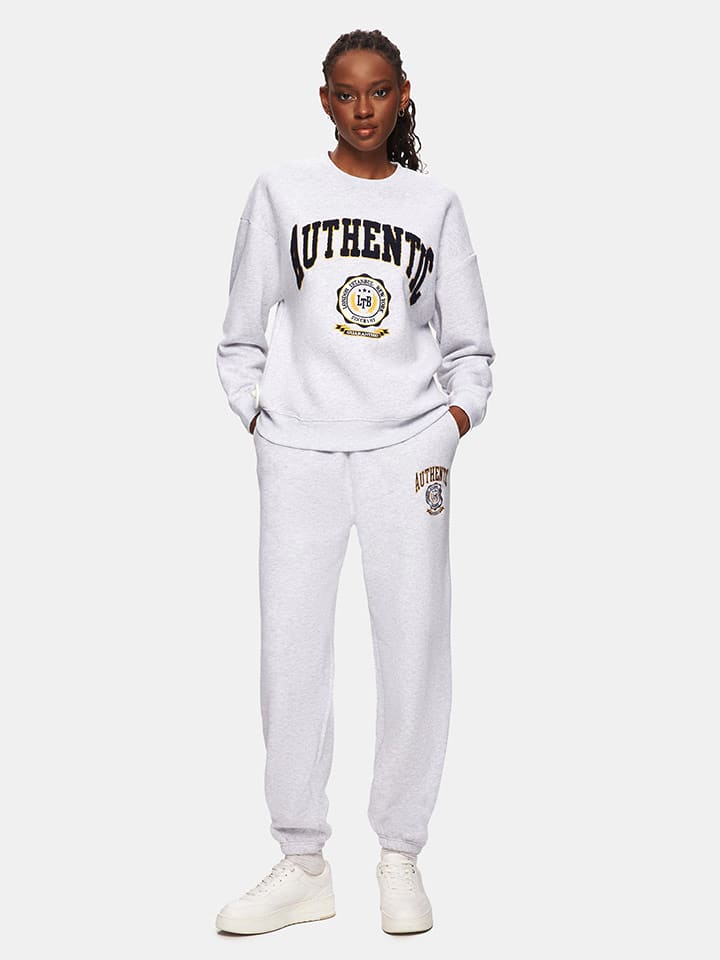 LTB Spodnie dresowe "Bazoro" w kolorze szarym rozmiar: S