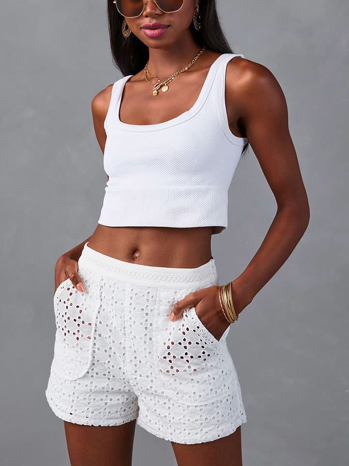 LA Angels Szorty w kolorze białym rozmiar: L